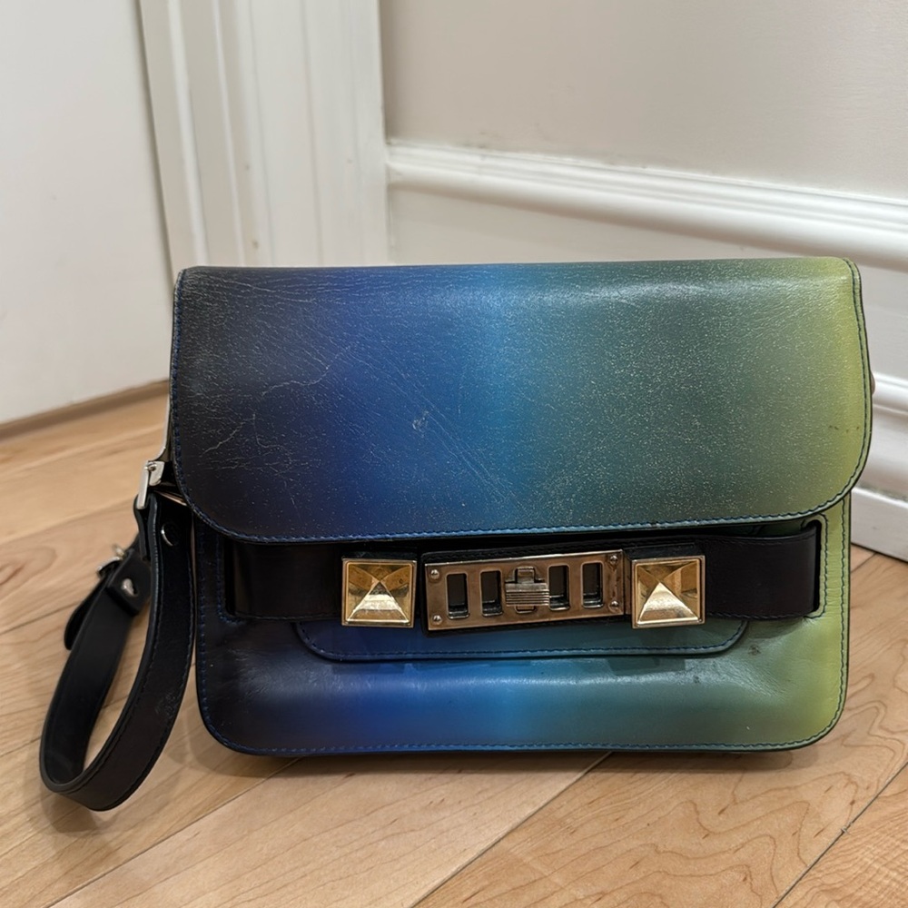 Proenza Schouler ombré rainbow PS11 Bag
